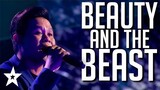INCREDIBLE Voice Sings Beauty and the Beast on America's Got Talent: The Champions 2020