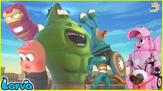 LARVA - AVENGERS| Cartoon Movie | LARVA SUPER HEROES