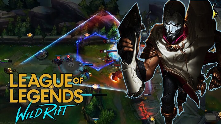 Jhin | League of Legends: Wild Rift Alpha Test | FOUR!