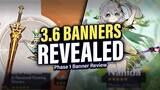NILOU & NAHIDA 3.6 Banners REVEALED! Characters & Weapons Details & Review | Genshin Impact