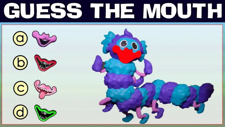 Guess The PJ PUG-A-PILLAR Mouth | Poppy Playtime Quiz