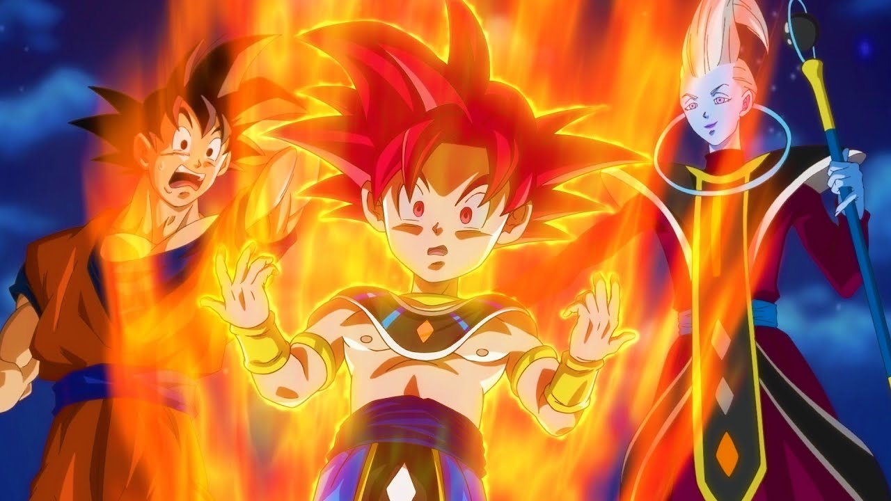 Goten Super Saiyan God Goten Super Saiyan God