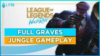 League of Legends: Wild Rift Alpha Test --- Graves Full Game Play (LYB.Kaigu Stream Highlights)