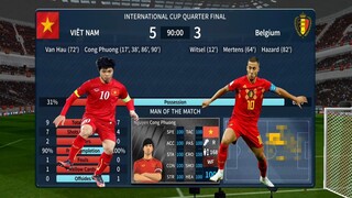 Công Phượng sang Bỉ | Việt Nam vs Belgium | Dream League Soccer 2019