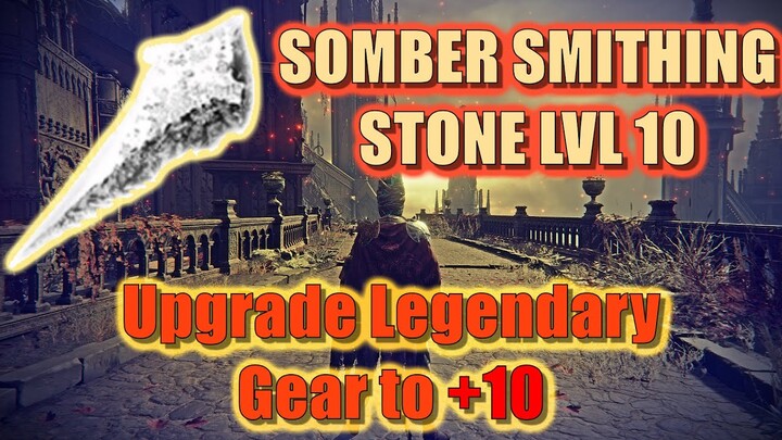 Elden Ring: SOMBER SMITHING STONE LVL 10 | Somber Ancient Dragon Smithing Stone | Location #3