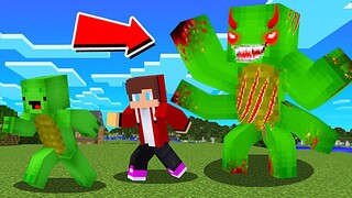 JJ and Mikey vs Mikey.EXE in Minecraft - Maizen Nico Cash Smirky Cloudy