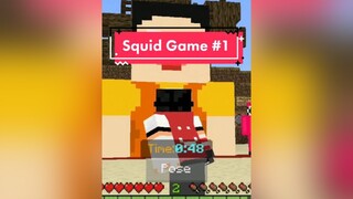 Squid Game PART 1 squidgame minecraft foryou