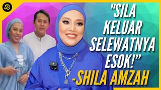 SHILA AMZAH HALAU KEKASIH SYAFIQ KELUAR DARI RUMAH BANGLO DI HULU LANGAT