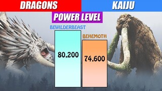 How To Train Your Dragon and Kaiju Power Comparison | SPORE