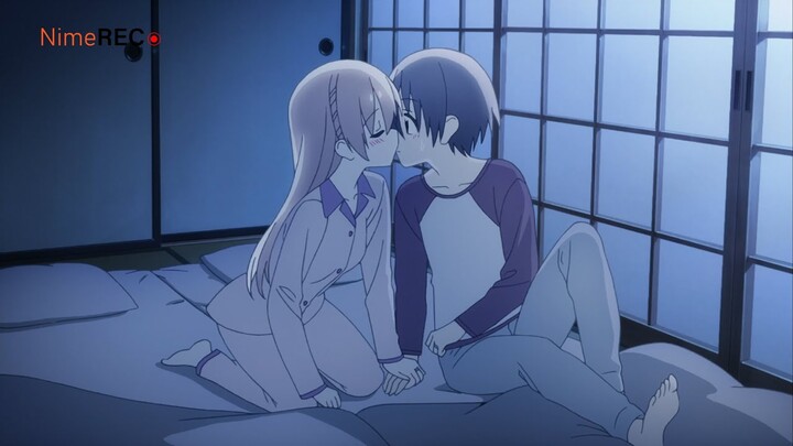 Ketika istri lu minta Ciuman Selamat Malam | Anime Moments ~ Sub Indo