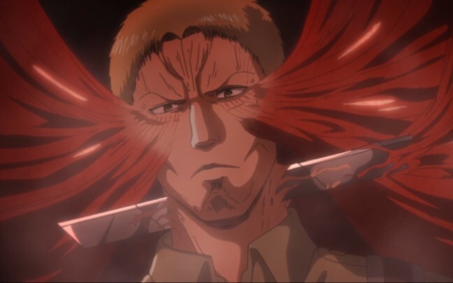 "No matter how strong Captain Levi is, he is no match for our Captain Warrior (the beast giant)" [Attack on Titan Season 3]
