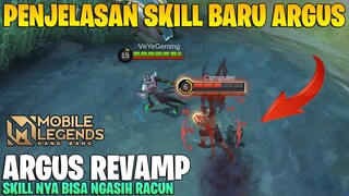 PENJELASAN SKILL ARGUS REVAMP - HERO UNDERRATED YANG SIAP MASUK META! SKILLNYA JADI MAKIN OP!