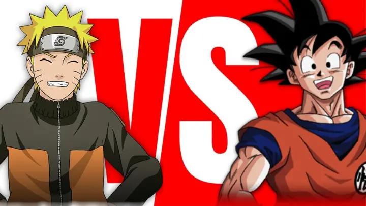 Naruto vs Goku | Equal Stats