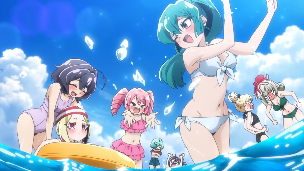 Beach Vacation ~ Mahou Shoujo ni Akogarete Ep 13 魔法少女にあこがれて - BiliBili