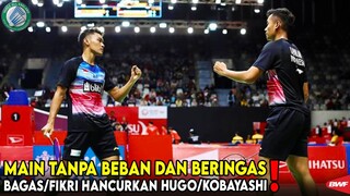 YONEX ALL ENGLAND 2022 QF | Bagas/Fikri VS Hugo/Kobayashi | Bagas/Fikri Ikuti Jejak The MINIONS