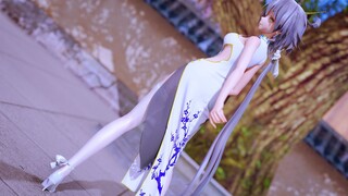 [MMD]Tarian ulang tahun Luo Tianyi dengan Qipao putih