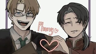 【aph 金钱组】整活向有ooc“我看见你就烦”