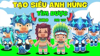 #29 SINH TỒN MỚI : MẶP DORAM TẠO ĐƯỢC '' SIRO - MR VỊT '' NÂNG CẤP THÀNH SIÊU ANH HÙNG - MINI WORLD