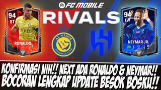 CONFIRM!! FIX UPDATE BESOK ADA RONALDO & NEYMAR DI EVENT RIVALS EA SPORT FC 24 MOBILE PERKORO DUNYO