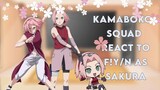 Kamaboko Squad react to F!y/n as Sakura Haruno! (short) 1/??