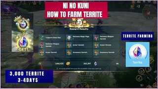 Ni no Kuni How to Farm 3,000 Territe in 3-4Days ( Tagalog )