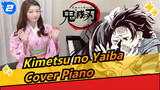 [Kimetsu no Yaiba/Emosional] Ep19, Nezuko, Kamado Tanjiro no Uta, Cover Piano_2