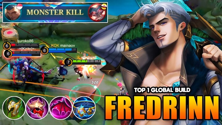 DEADLY AND TANKY!! FREDRINN BEST BUILD 2023 - MOBILE LEGENDS [ BUILD TOP 1 GLOBAL FREDRINN ]