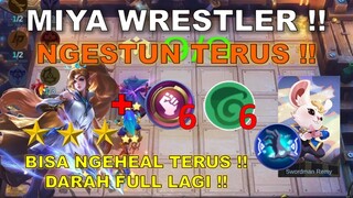 MIYA WRESTLER AUTO NGEHEAL TERUS !! COMBO NATURE WRESTLER KUAT BANGET !! MUSUH GAK BISA GERAK !!