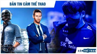 BẢN TIN THỂ THAO | BẮT TAY PUBG, MESSI ĐỐI ĐẦU CR7; T1 VÔ ĐỊCH CKTG NHỜ LỜI NGUYỀN XẠ THỦ?