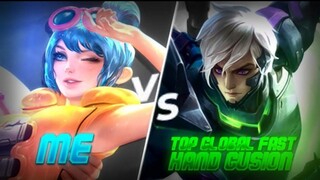 GIZIBOY TV VS TOP GLOBAL FAST HANDS GUSION!!😮 GRABE COMBO PERO ETO GINAWA KO!😎🔥