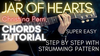Christina Perri - Jar Of Hearts Chords (Guitar Tutorial) for Acoustic Cover