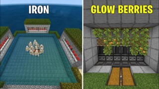 Top 5 NEW Minecraft Bedrock 1.18 Farms