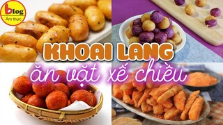 Top 7 món ăn vặt từ khoai lang dễ làm nhất