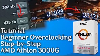 Tutorial Overclocking (OC) AMD Athlon 3000G + Radeon Vega 3 Untuk Pemula! MI Tech Tips Indonesia.