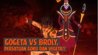 Persatuan Goku dan Vegeta vs Brooly❗❗
