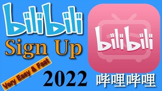 How To Sign Up bilibili Account || How to create bilibili account || bilibili