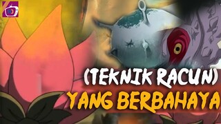 HASHIRAMA PENGGUNA TEKNIK BUNGA BERACUN ( KEMAMPUAN BERBAHAYA DAN BERACUN DARI SHINOBI )