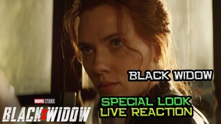 Black Widow Special Look Live Reaction - BCU Live Reaction