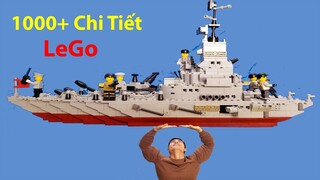 Review lego - Lắp Mỏi Tay Với Bộ LeGo 1000+ Chi Tiết - Huyện Lê