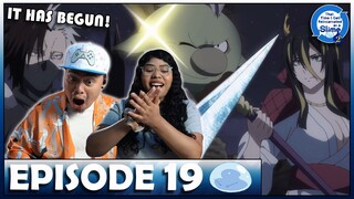 THE BATTLE HAS BEGUN! LET'S GO! That Time I Got Reincarnated As A Slime Season 2 Episode 19 Reaction