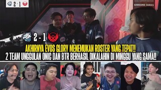 GILAA!! ONIC & BTR DIKALAHIN SAMA EVOS GLORY!! REAKSI STREAMER EVOS GLORY 2-1 BTR ALPHA MPL ID S13!!