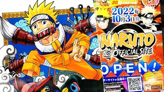Something BIG is COMING!! *NEW* NARUTO OFFICIAL Website (20th Anniversary Naruto Game)