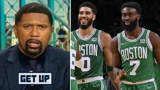 GET UP | Jalen Rose "breaks down" Game 3: Bucks vs Celtics; Brown & Tatum beat Giannis in thriller