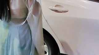送我们可爱的晓丹小仙女上车