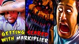 GETTING JUMPSCARED WITH MARKIPLIER REACTION