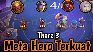 Tutorial Tharz  Skill 3 Cuma Pake 4 Hero Legends Auto Winstreak‼️Combo Terkuat Magic Chess | MLBB