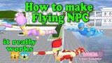How To Make Flying NPC | Tutorial #14 | Sakura School Simulator | Tanya Sensei
