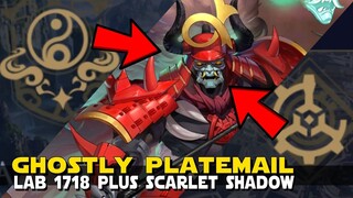 ANOTHER BROTHER OF ALPHA? GHOSTLY PLATEMAIL LAB 1718 PLUS SCARLET SHADOW! | ML SKIN BACKSTORIES!