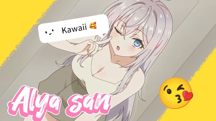 Sekelas Sama Cewek Rusia 🥰❤️ Alya San [AMV] - Edit