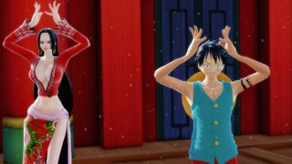 [MMD One Piece] - Hancock & Luffy - Voltage ITZY